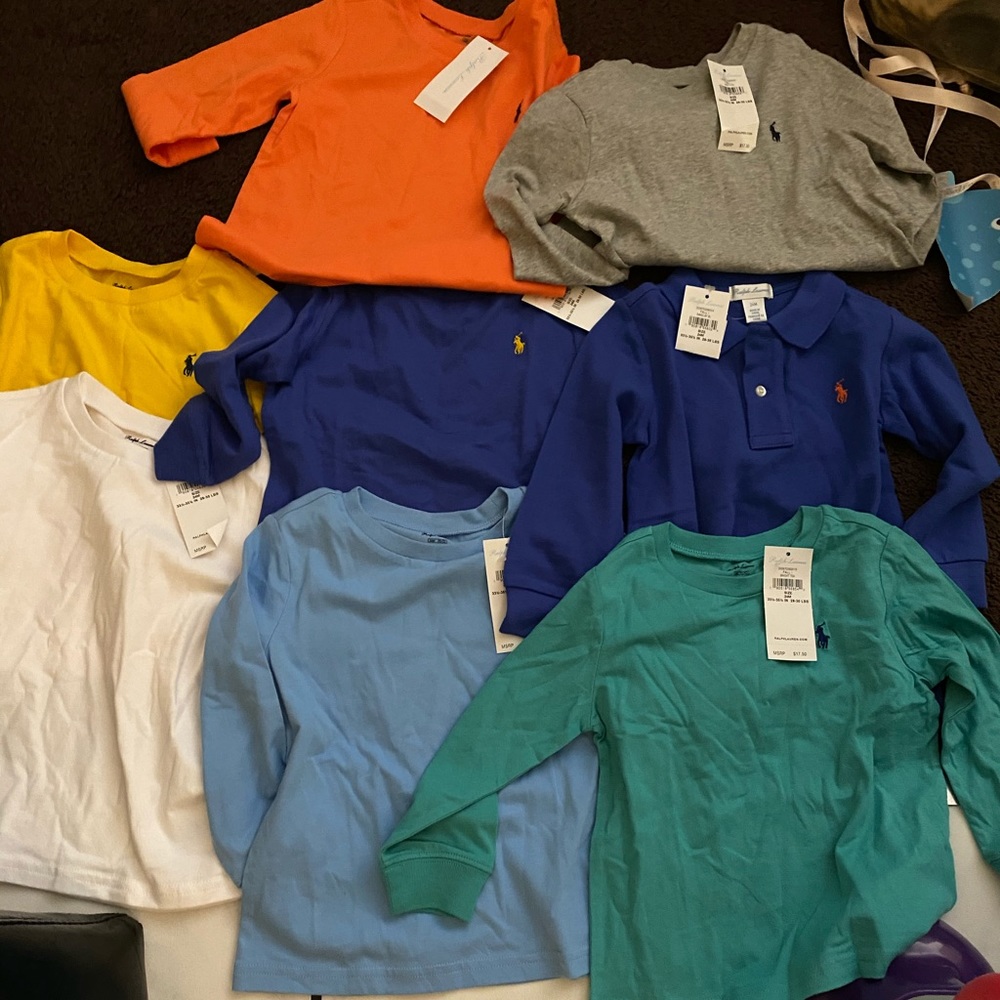 BRAND NEW baby boys POLO shirts